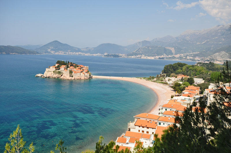 Apartments Vila Andja Sveti Stefan Luaran gambar